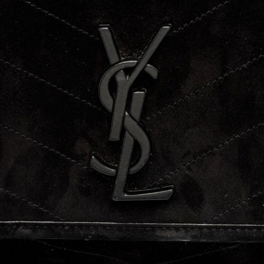 Saint Laurent Suede Monogram Niki Medium Shoulder Bag - Picture 9 of 16